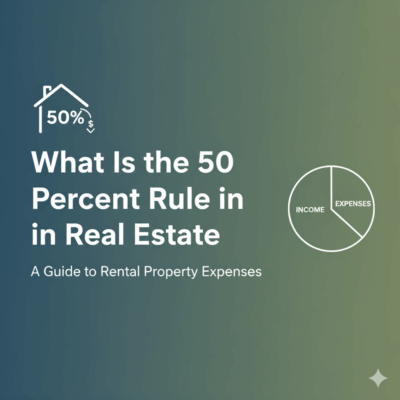 What Is the 50 Percent Rule In Real Estate